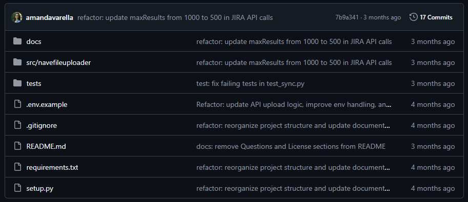 GitHub Repository Screenshot