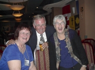 L to r: Wendy Dale, Gary Bowlby and Mary Bowlby